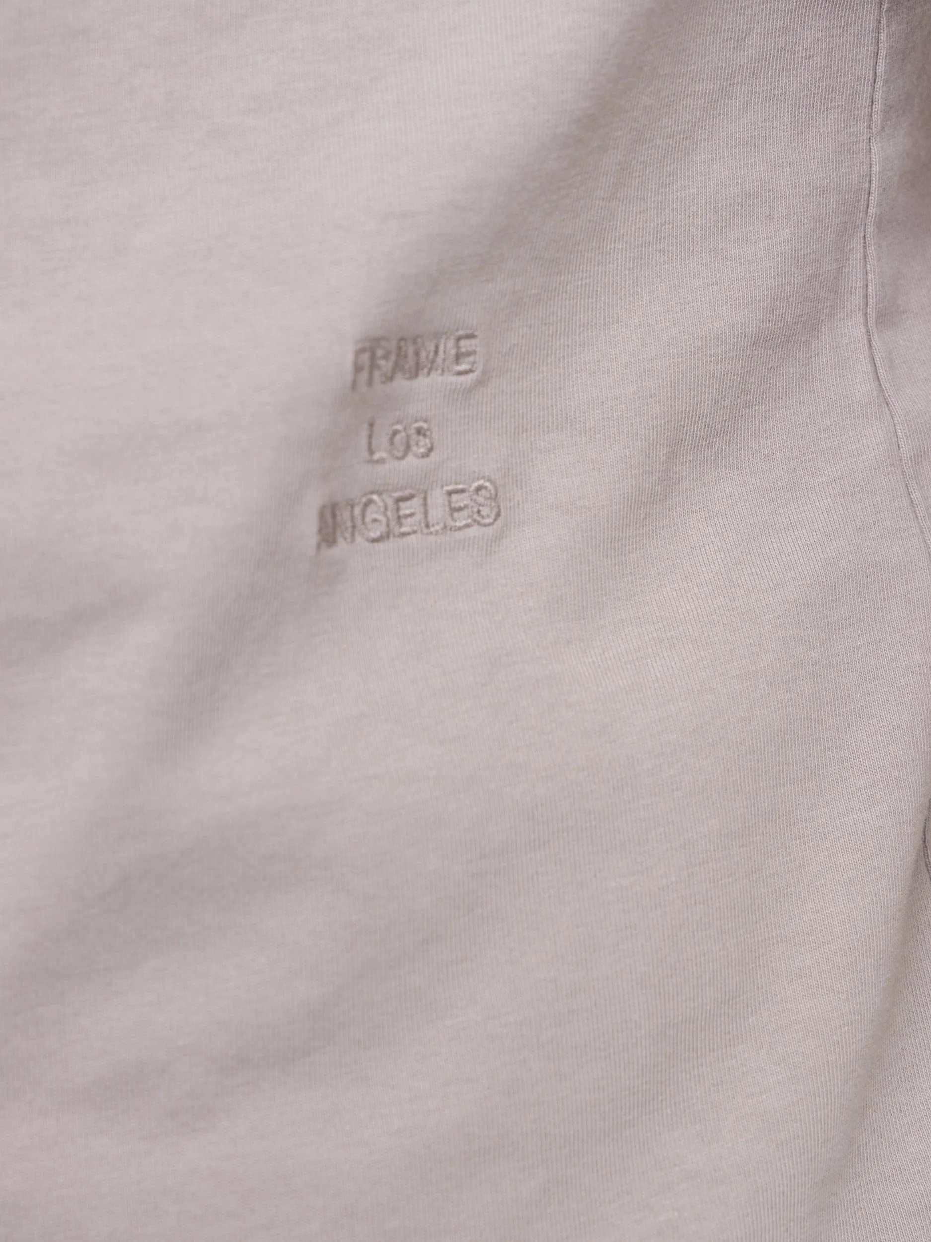 Logo Tee in Soft Lavender