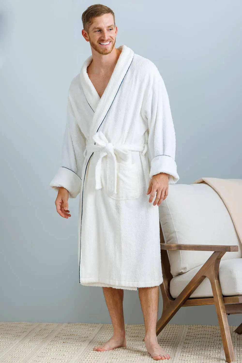 Men's Full Length Resort Terry Cloth Robe