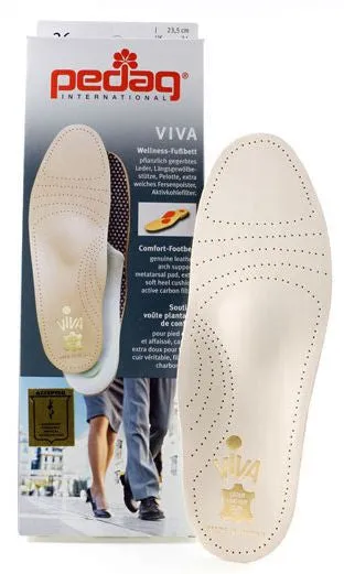 Pedag Viva - Thin, Semi Rigid Arch Support Insole