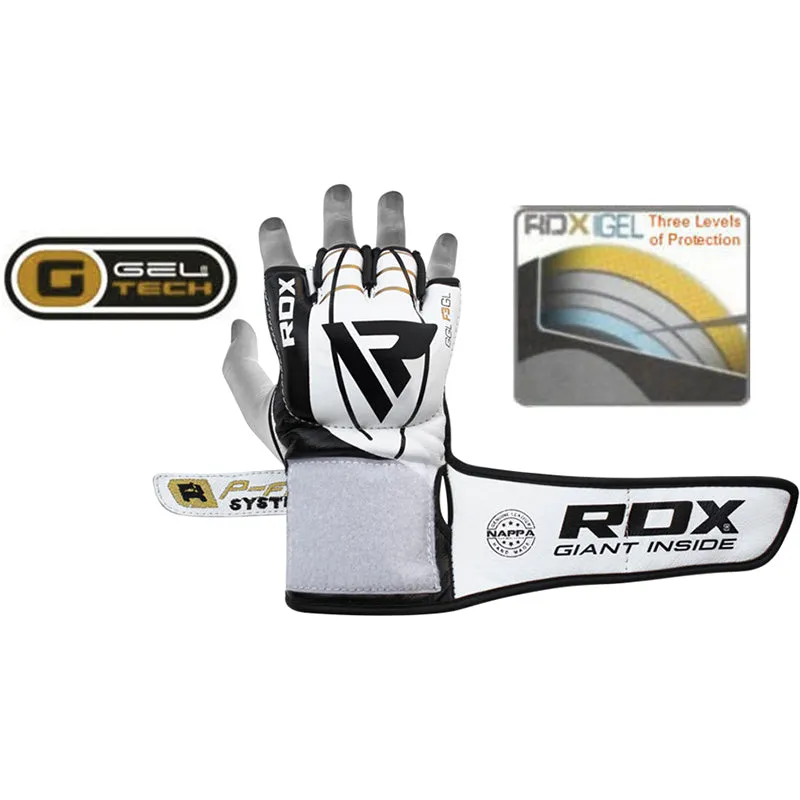 RDX F3 Leather MMA Gloves