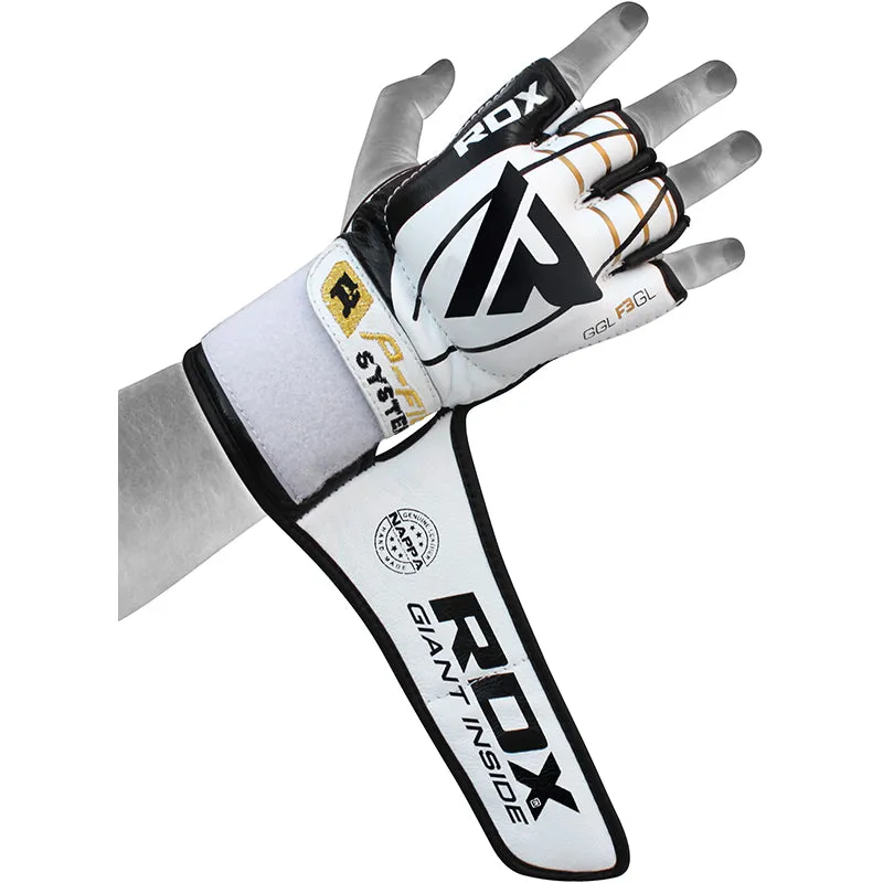 RDX F3 Leather MMA Gloves