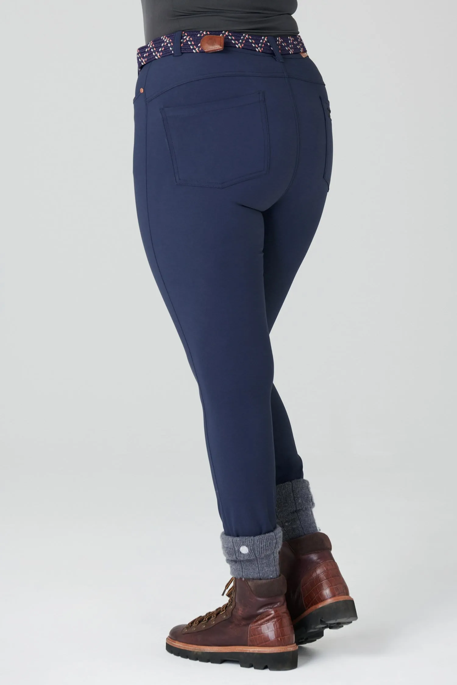 The Aventurite Stretch Skinny Outdoor Pants - Midnight Blue