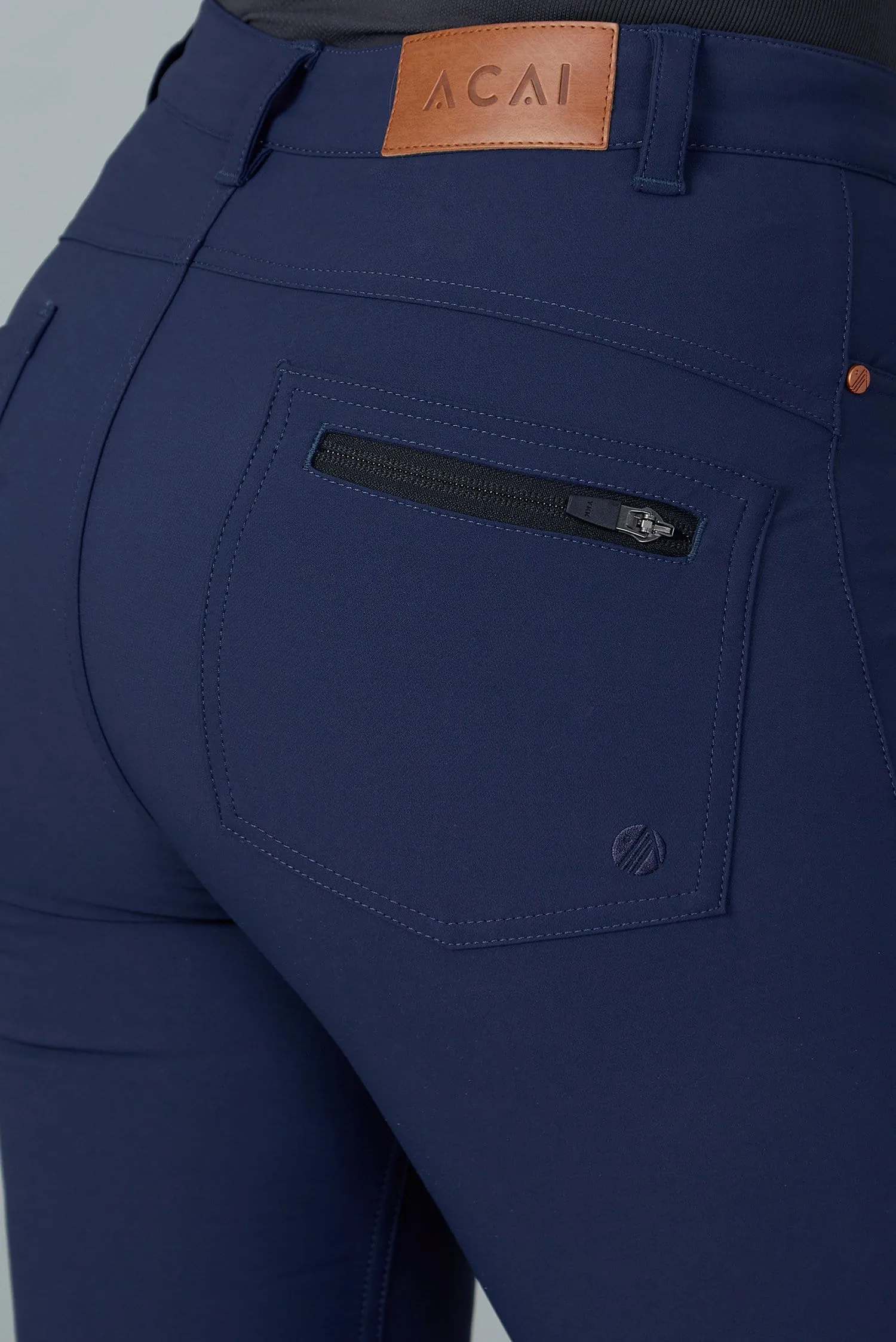 The Aventurite Stretch Skinny Outdoor Pants - Midnight Blue