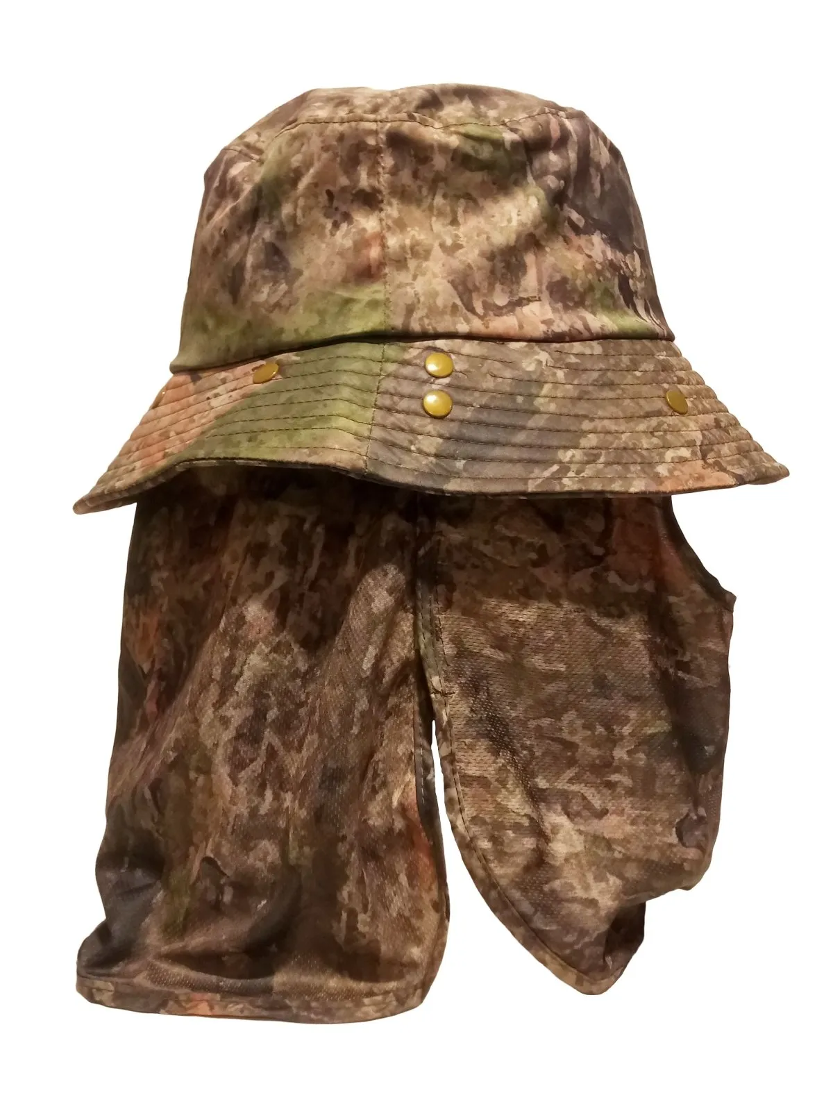 UV Protective Bucket Hat 360 Degree - Camo