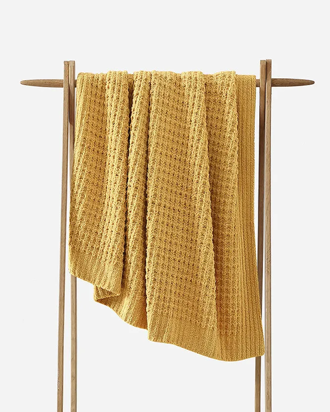 Waffle Lightweight Throw