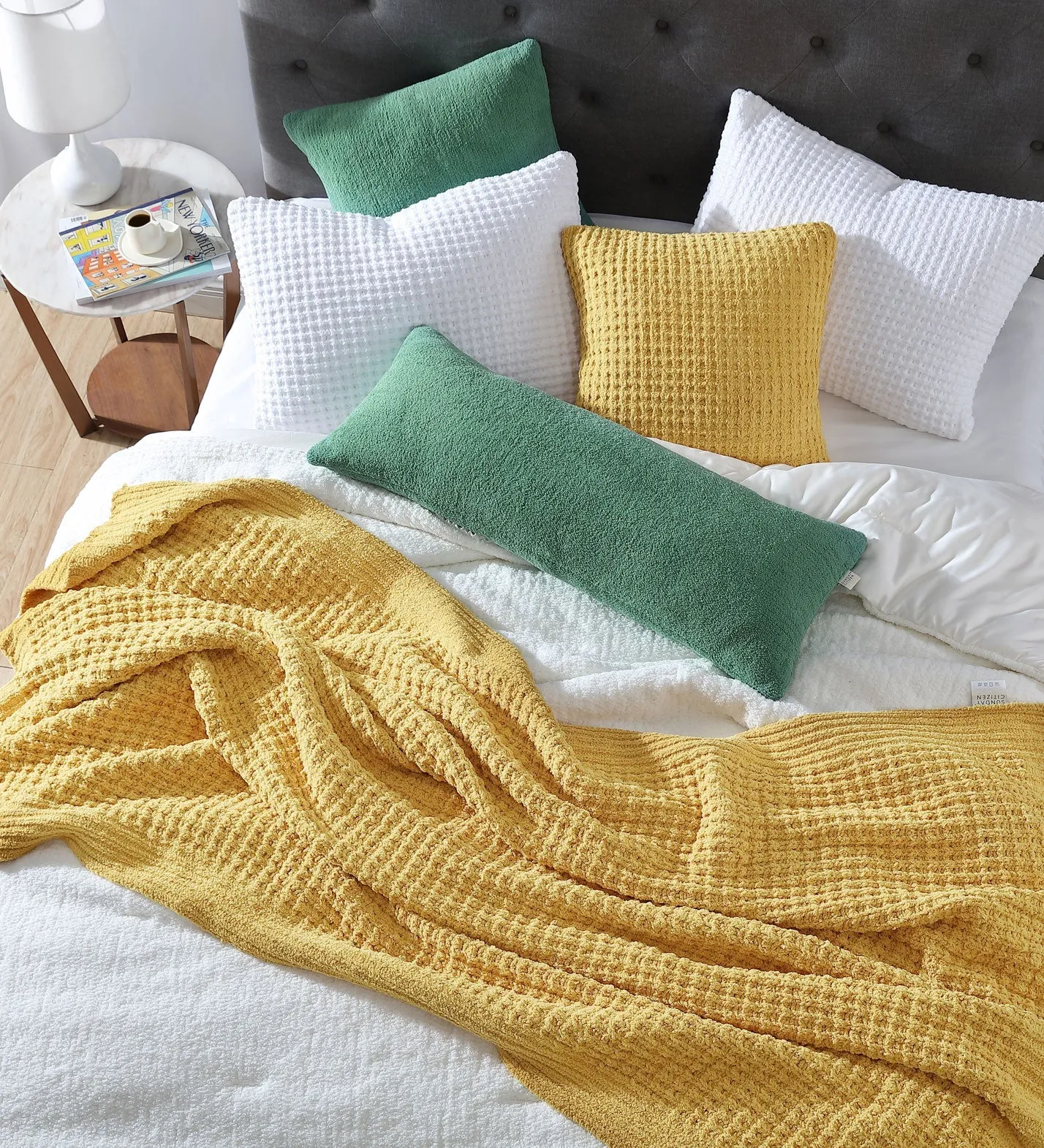 Waffle Lightweight Throw