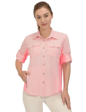 Women's UPF 50  Long Sleeve Hiking Shirt