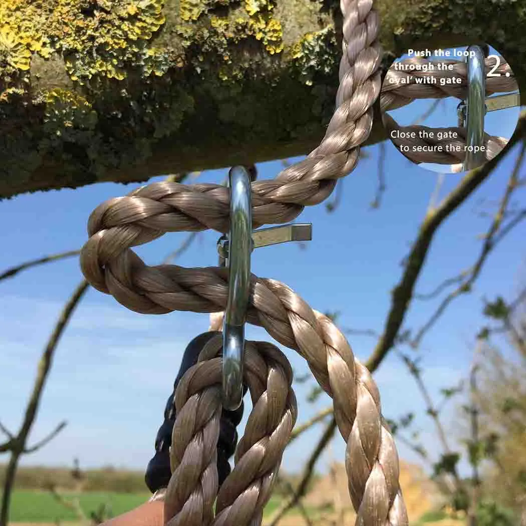 Wooden Tree Swing - Outdoor Fun Adventures